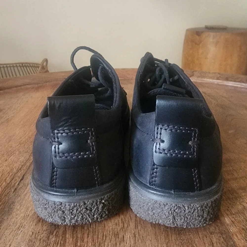 ECCO Crepetray Nubuck Leather Sneaker Shoes Mens Size 8